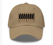 Load image into Gallery viewer, Tan Downward Pine Hat (shiny thread)