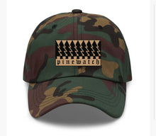 Load image into Gallery viewer, Tan Downward Pine Hat (shiny thread)