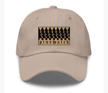 Load image into Gallery viewer, Tan Downward Pine Hat (shiny thread)
