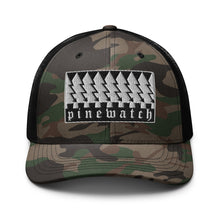 Load image into Gallery viewer, DOWNWARD PINE Trucker Camo Hat