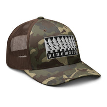 Load image into Gallery viewer, DOWNWARD PINE Trucker Camo Hat