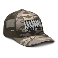 Load image into Gallery viewer, DOWNWARD PINE Trucker Camo Hat