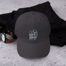 Load image into Gallery viewer, Draugr Skull Dad hat (grey)