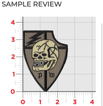 Load image into Gallery viewer, Olive Grey Draugr Badge